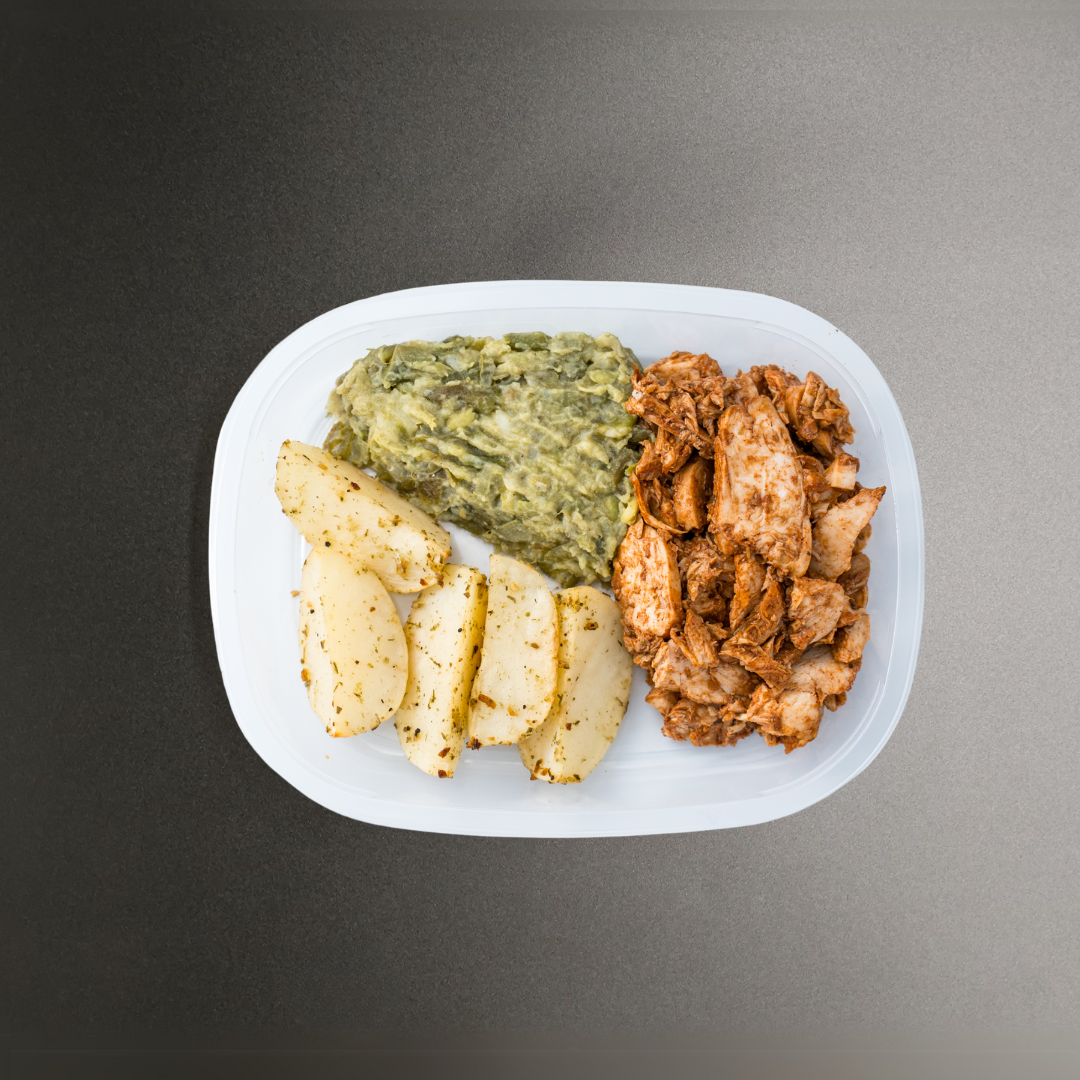 Women's Lean Muscle - Sliced BBQ Chicken, Boereboontjies and Wedges