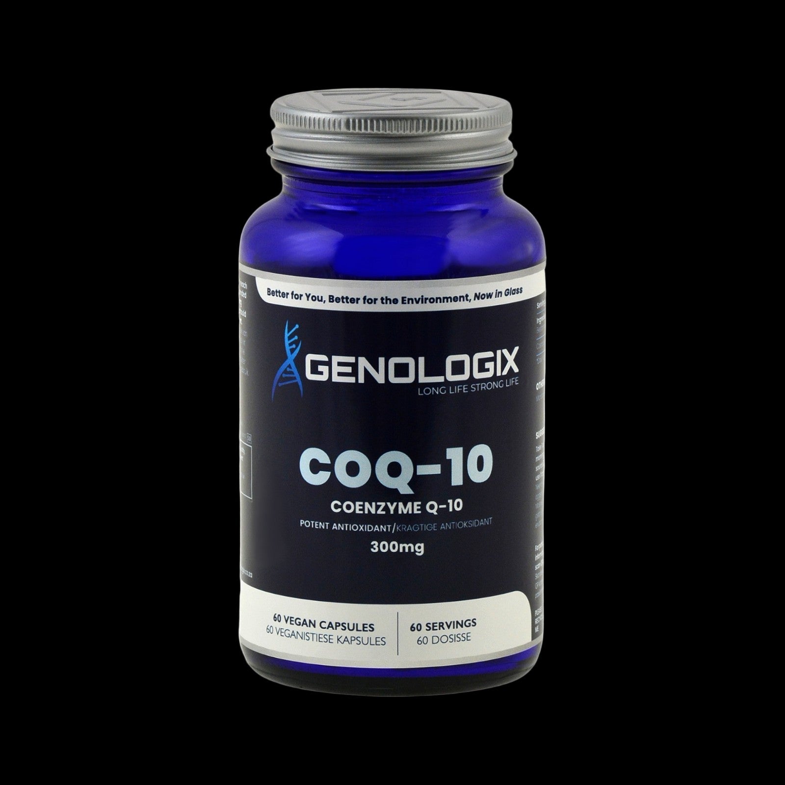 Genologix - CoQ10 300mg (60 Servings x 60 Capsules)