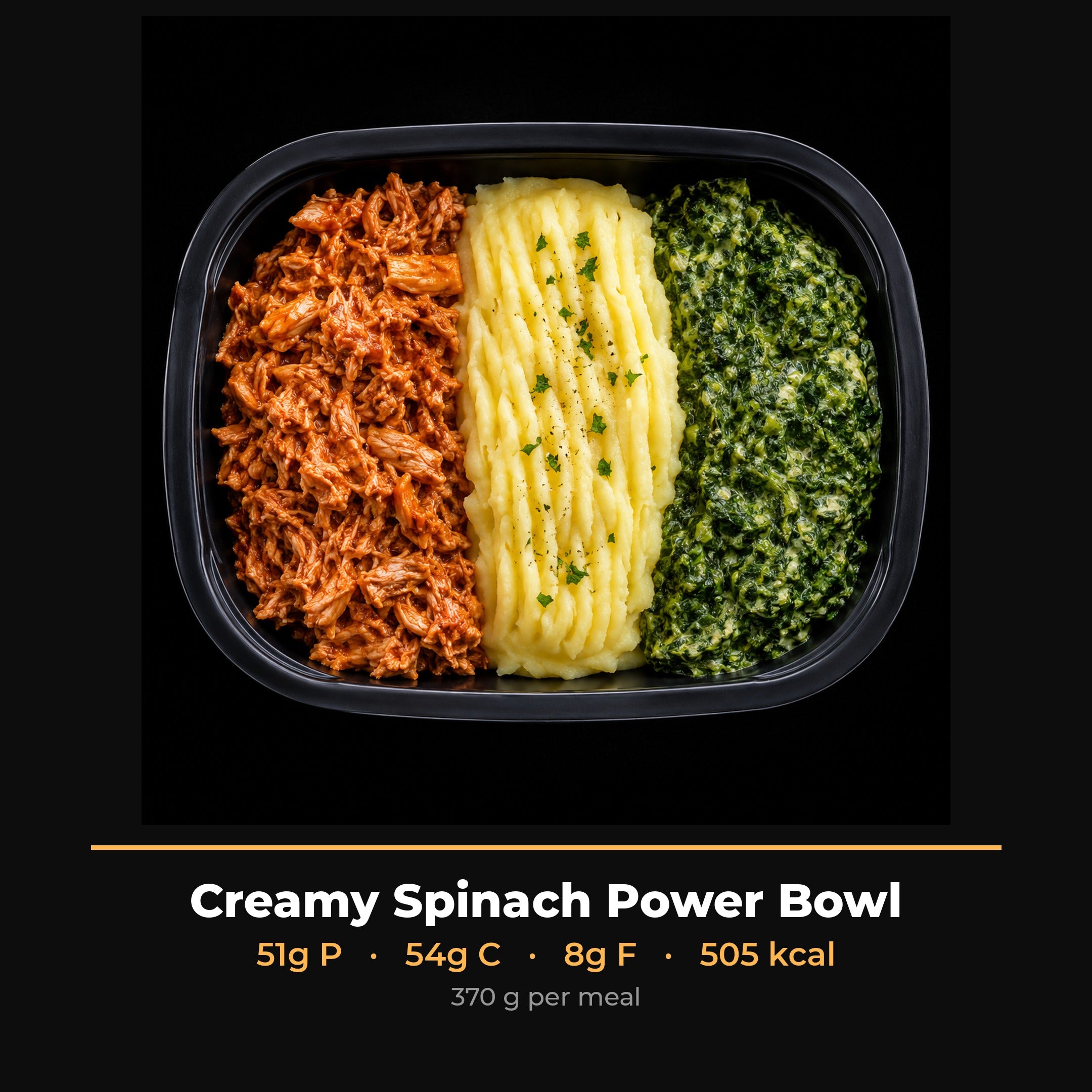 Creamy Spinach Power Bowl