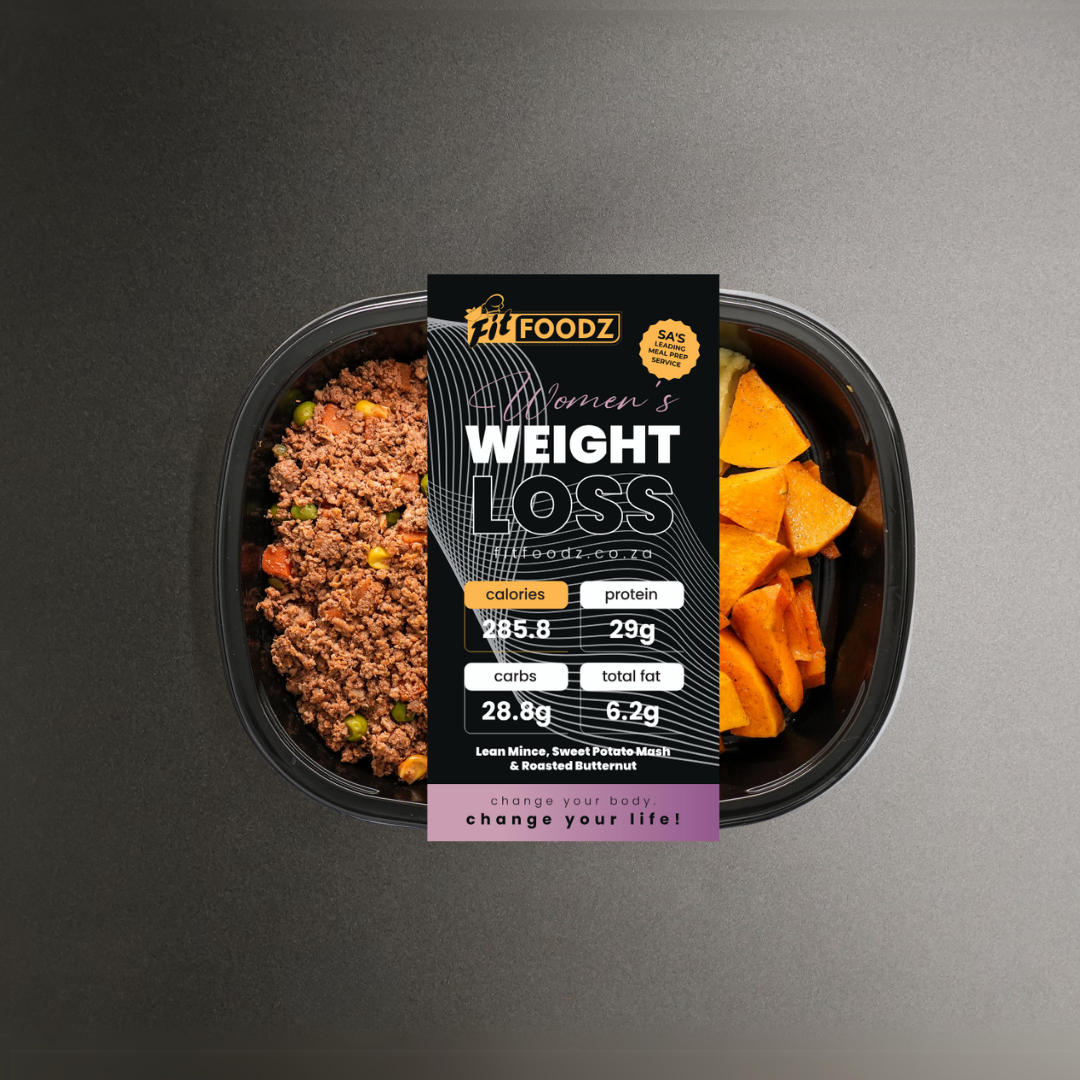 Women's Weight Loss - Lean Mince, Sweet Potato Mash and Cinnamon Roasted Butternut