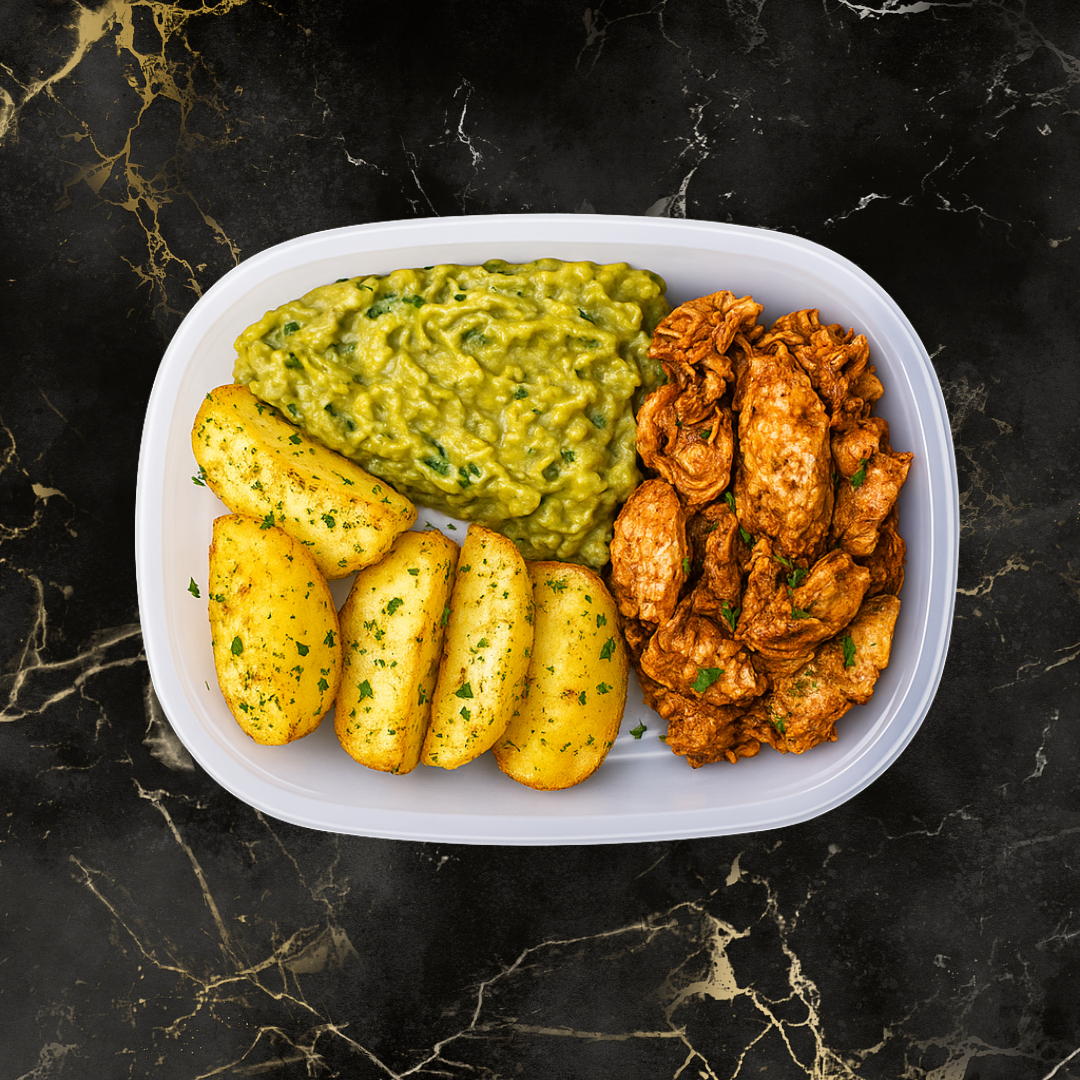 Women's Lean Muscle - Sliced BBQ Chicken, Boereboontjies and Wedges