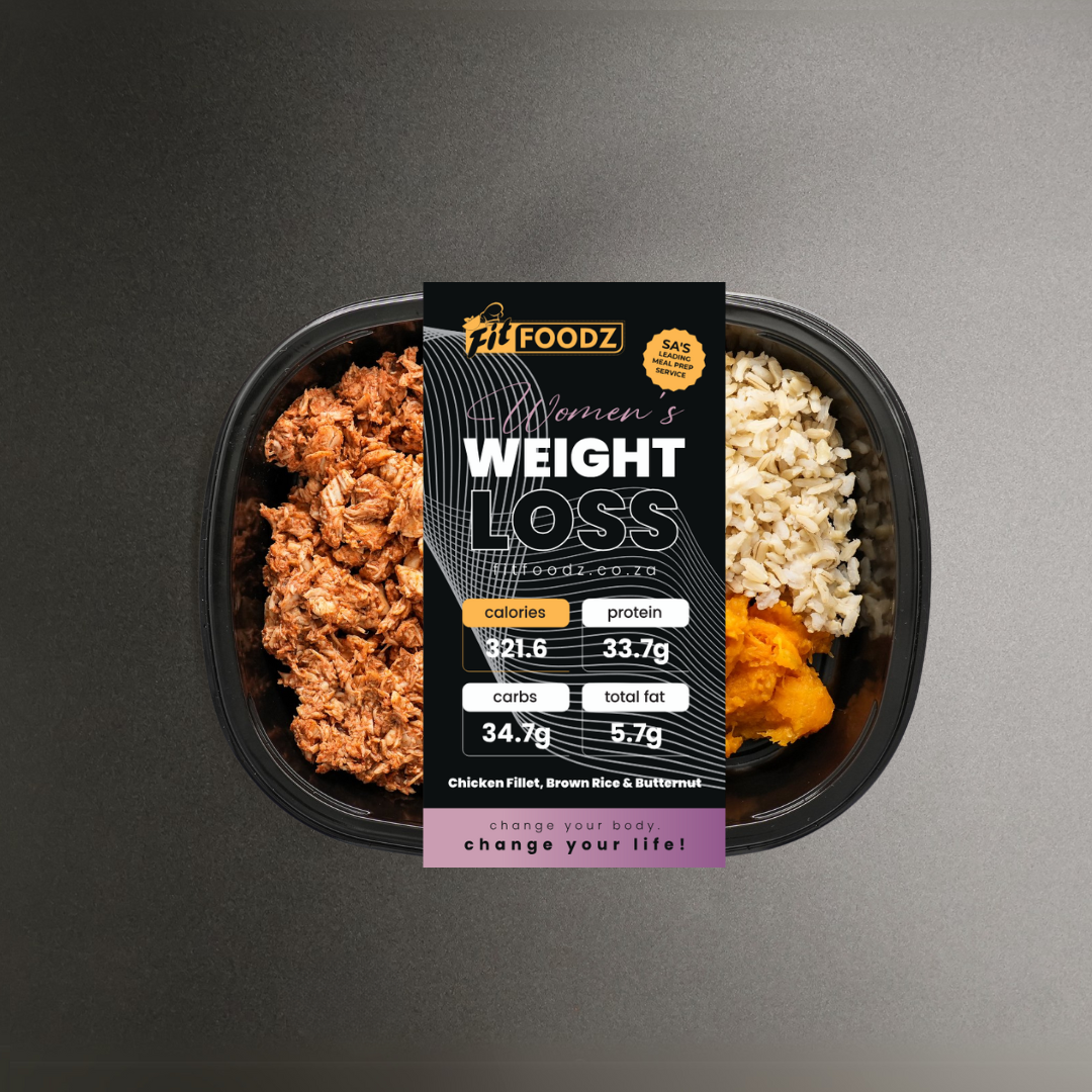 Women's Weight Loss - BBQ Shredded Chicken Fillet, Brown Basmati Rice and Butternut