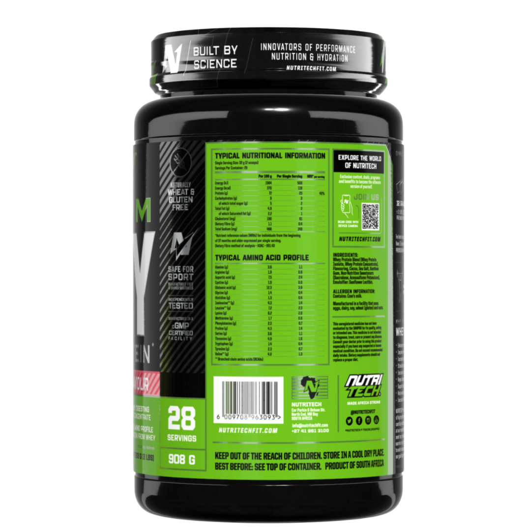 Nutritech Premium Whey Protein - 28 Servings