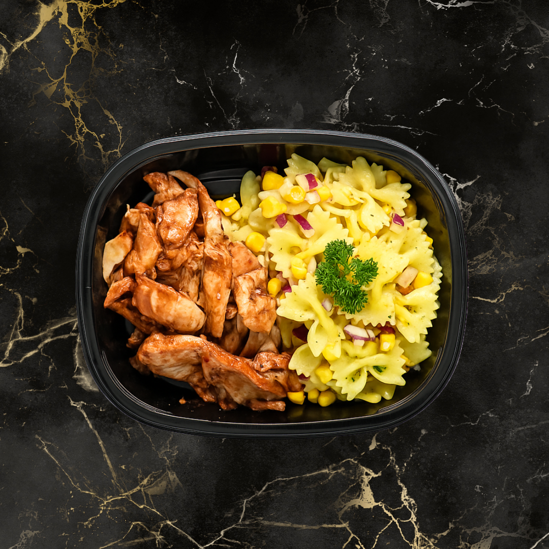 Men's Muscle Up - Lemon & Herb Shredded Chicken Fillet with Italian Pasta Salad