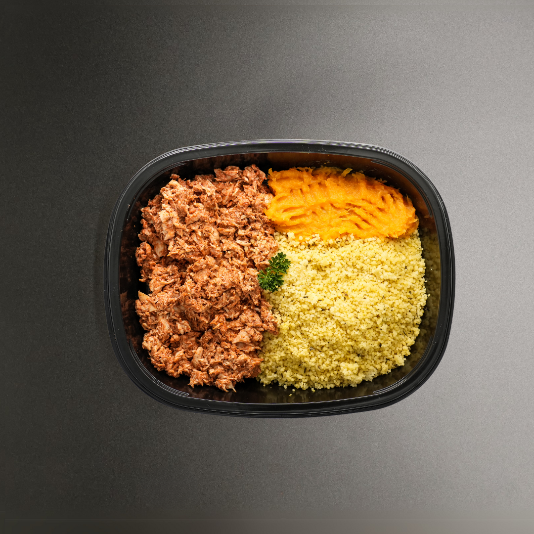 Men's Muscle Up - BBQ Shredded Chicken Fillet, Couscous, and Butternut