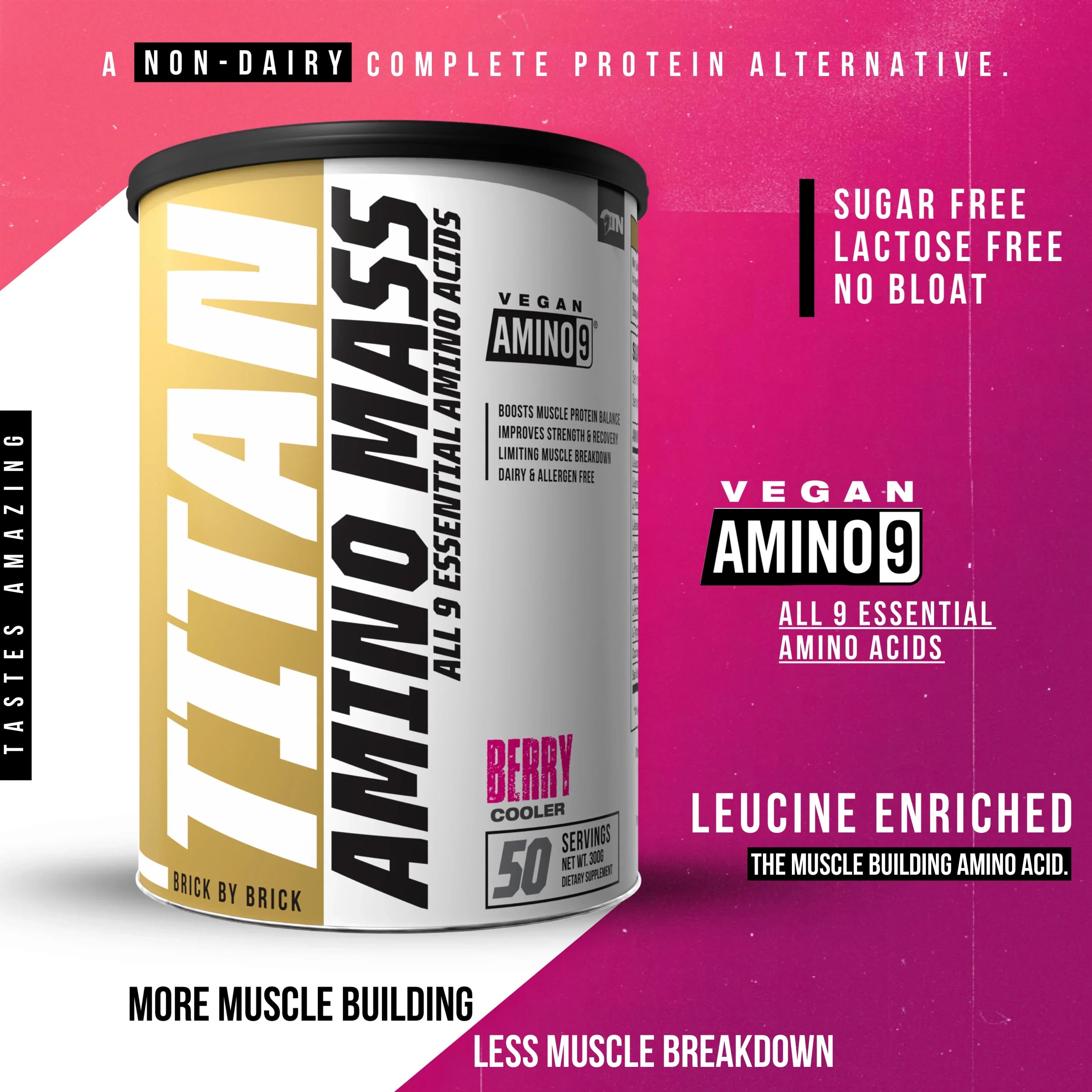 Titan - Amino Mass All 9 - 50 Servings [L2]