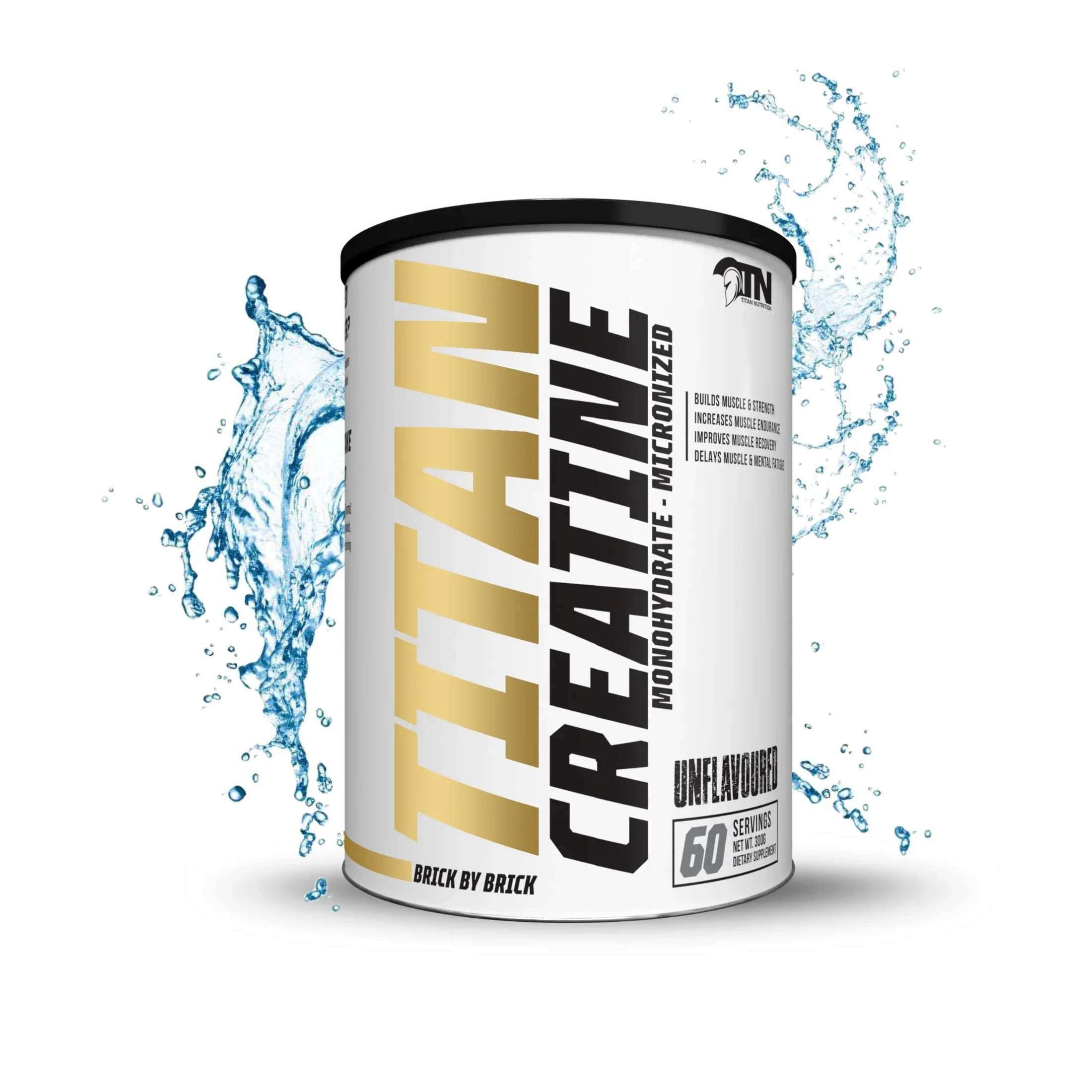 Titan Pure Micronised Creatine - 60 Servings [L3]