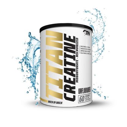 Titan Pure Micronised Creatine - 60 Servings [L4]