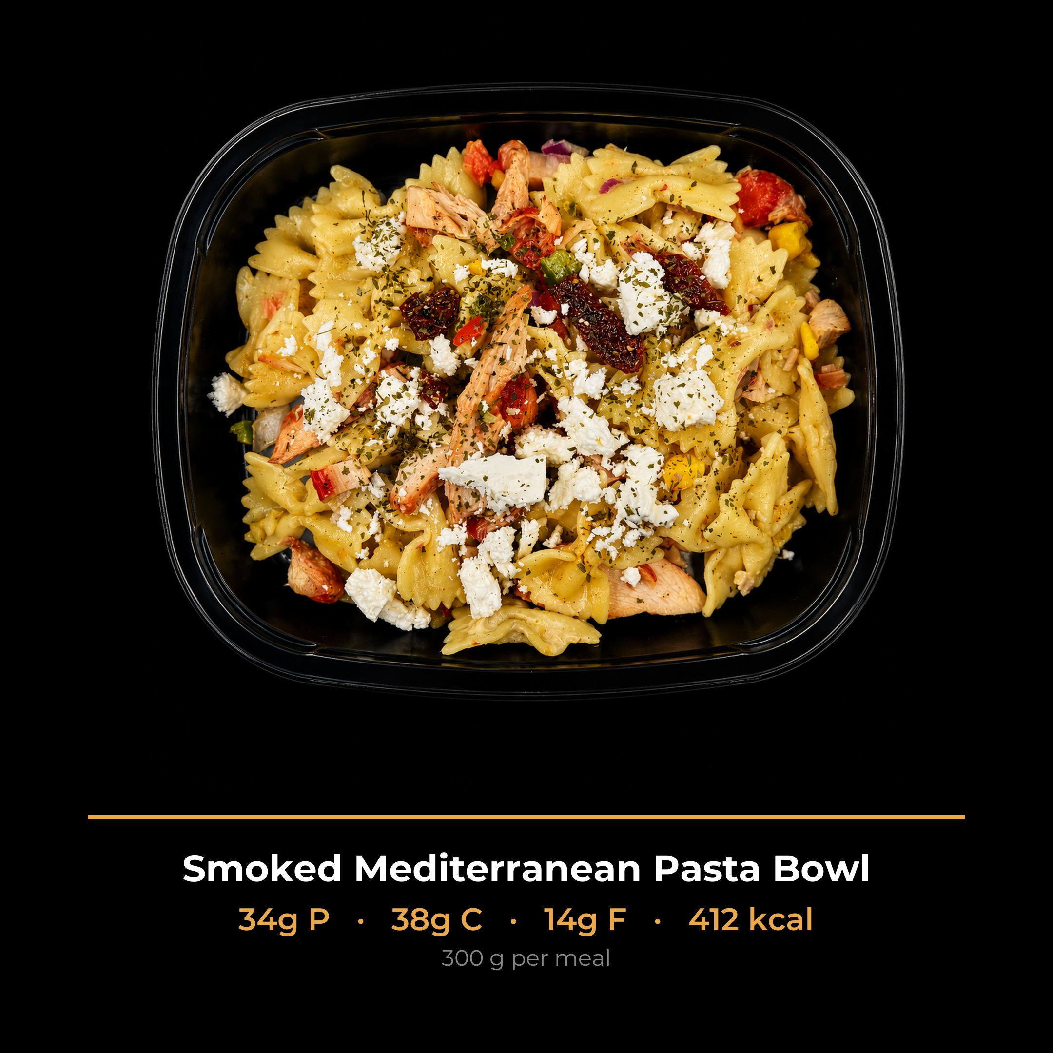 Smoked Mediterranean Pasta Bowl