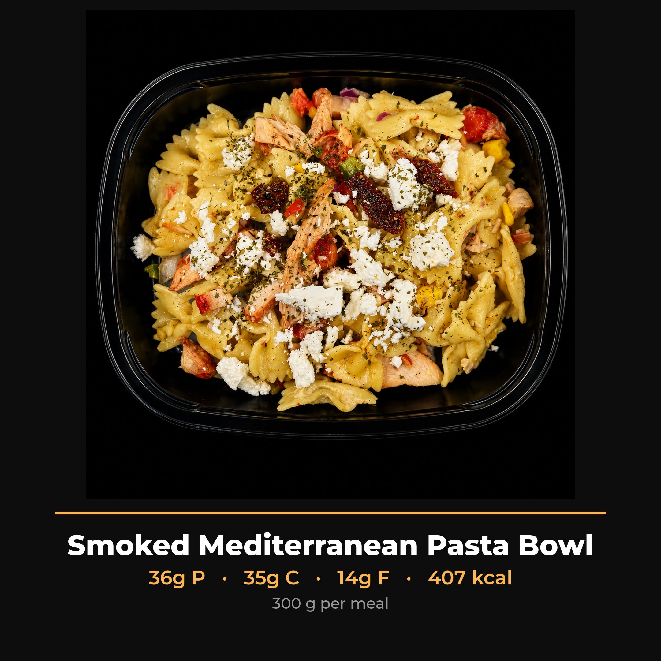 Smoked Mediterranean Pasta Bowl