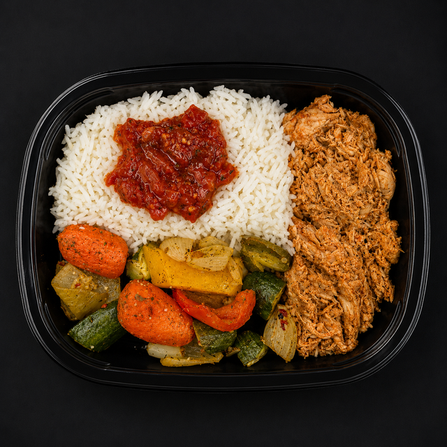 Tomato Relish Chicken Bowl