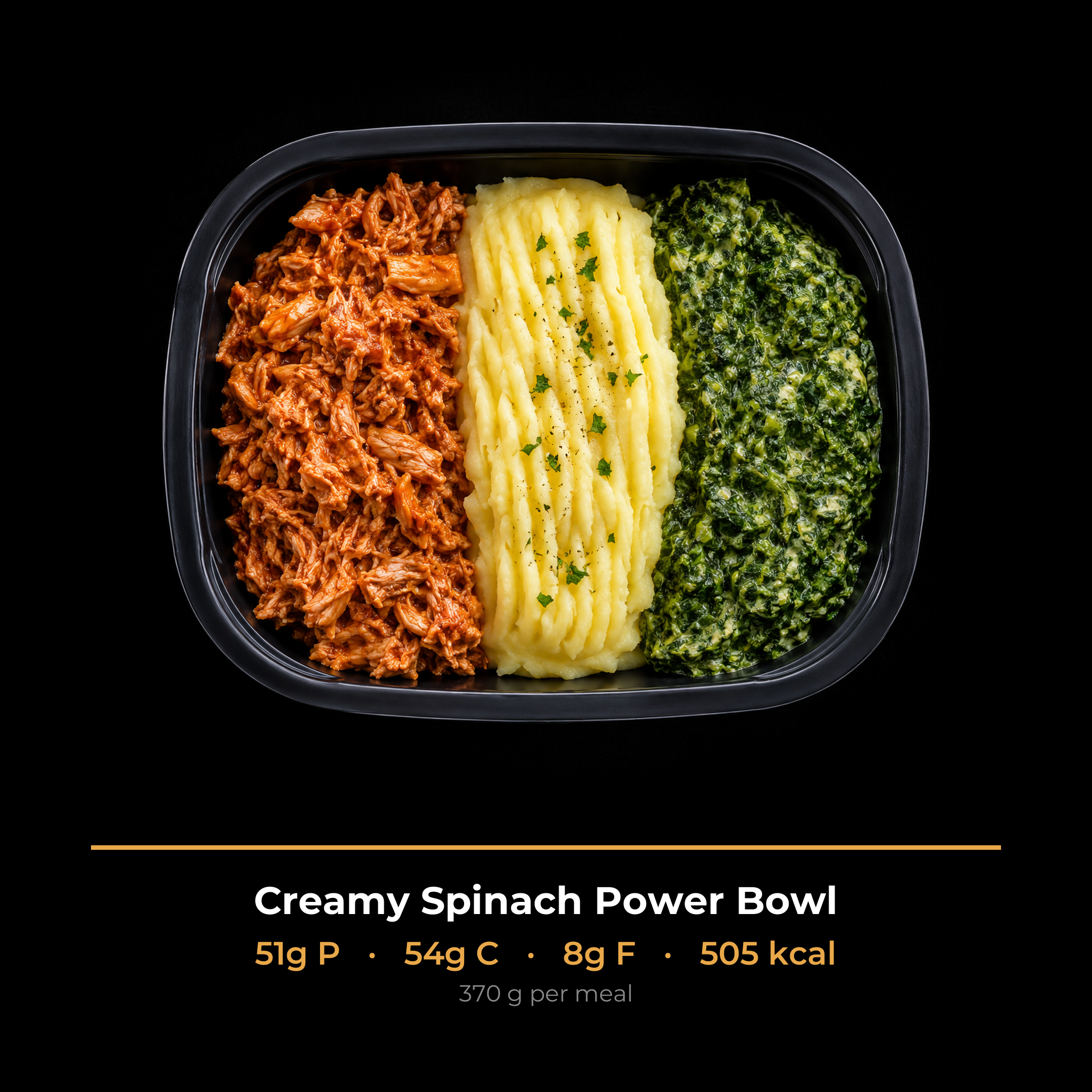 Creamy Spinach Power Bowl