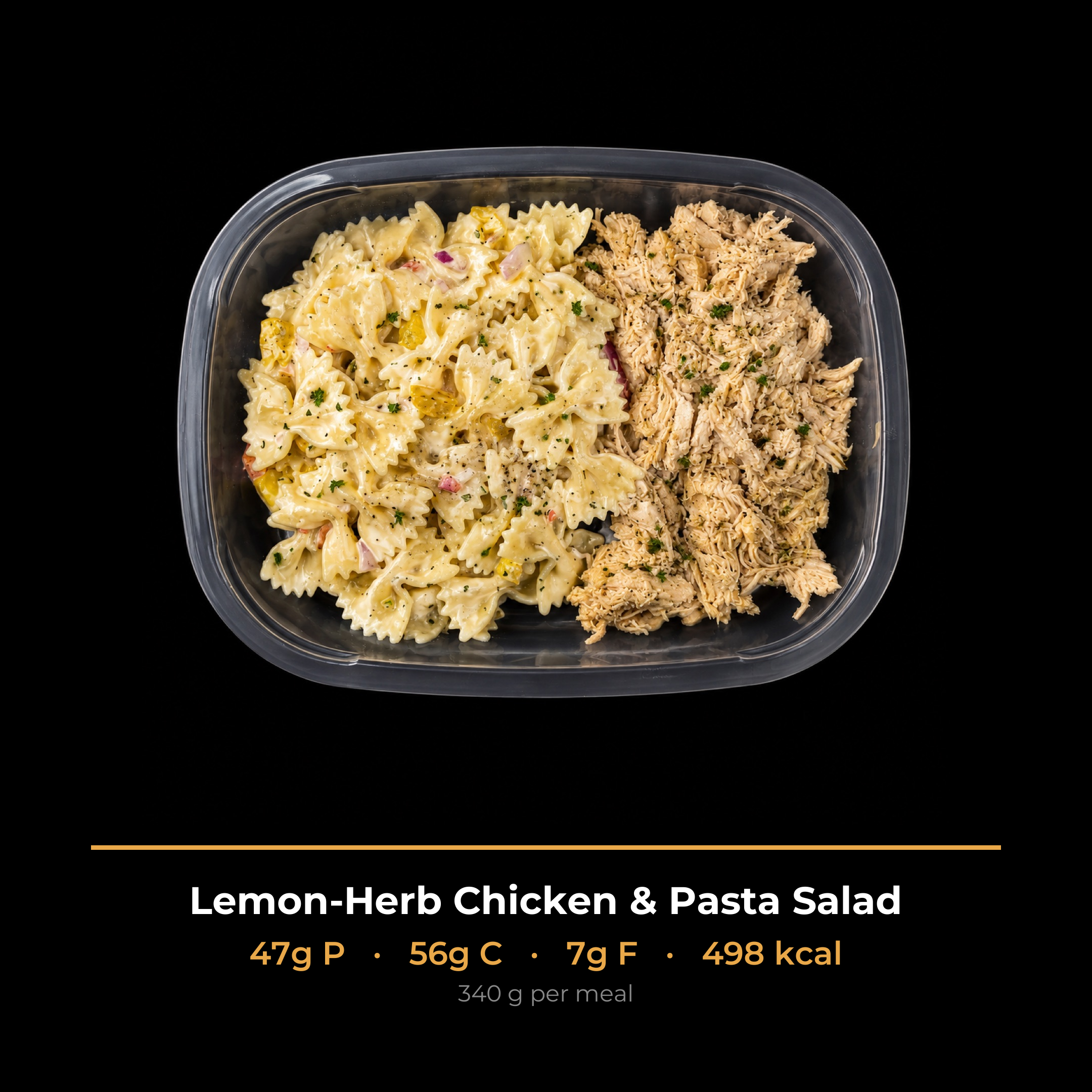 Lemon-Herb Chicken & Pasta Salad