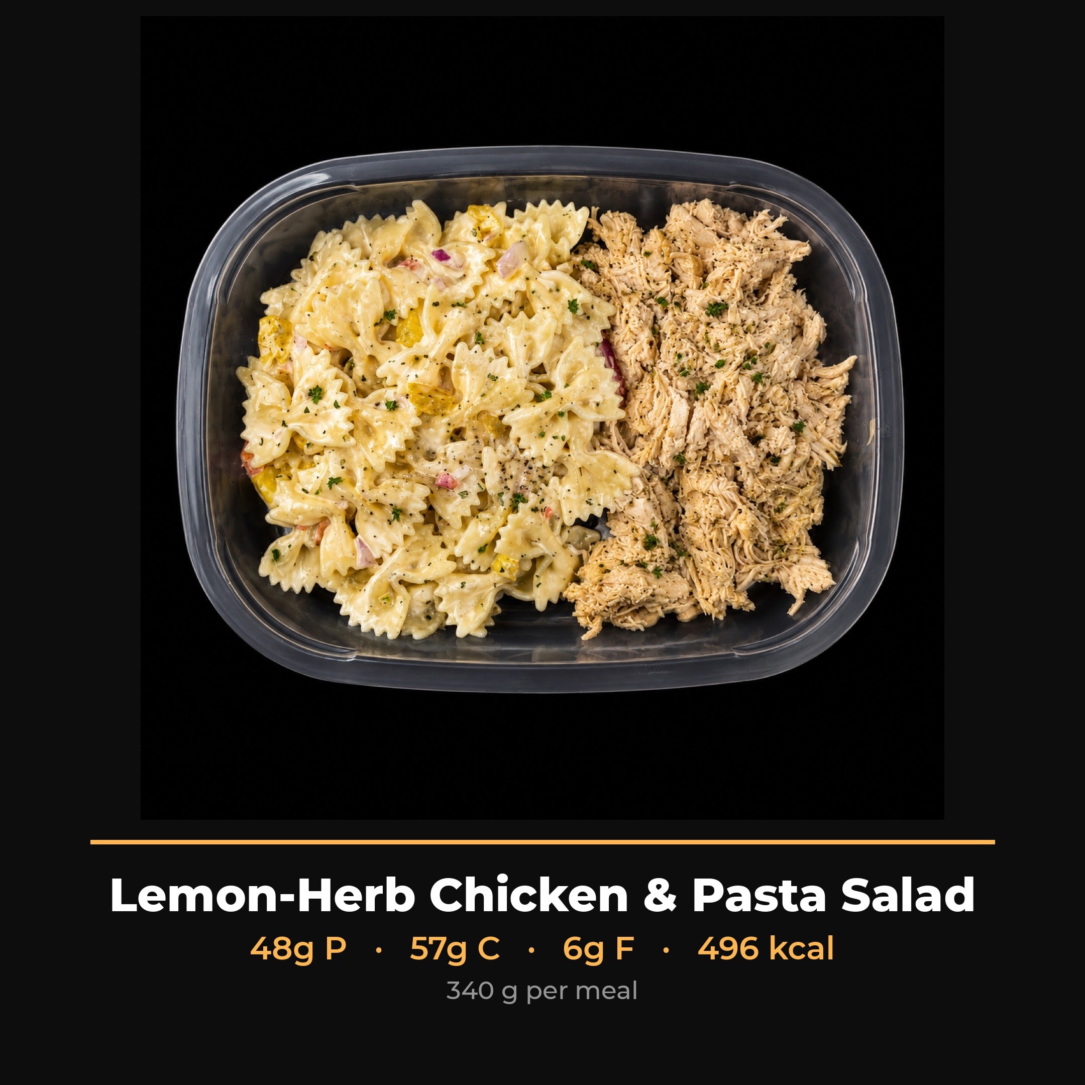 Lemon-Herb Chicken & Pasta Salad
