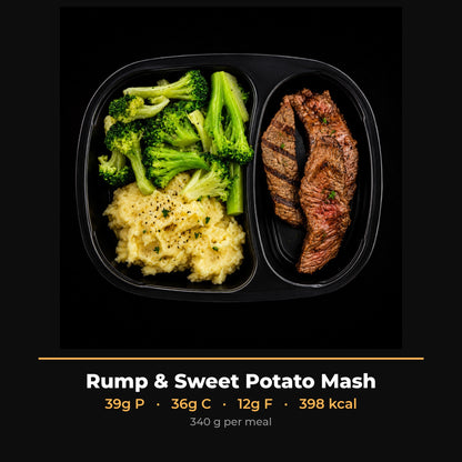 Rump & Sweet Potato Mash