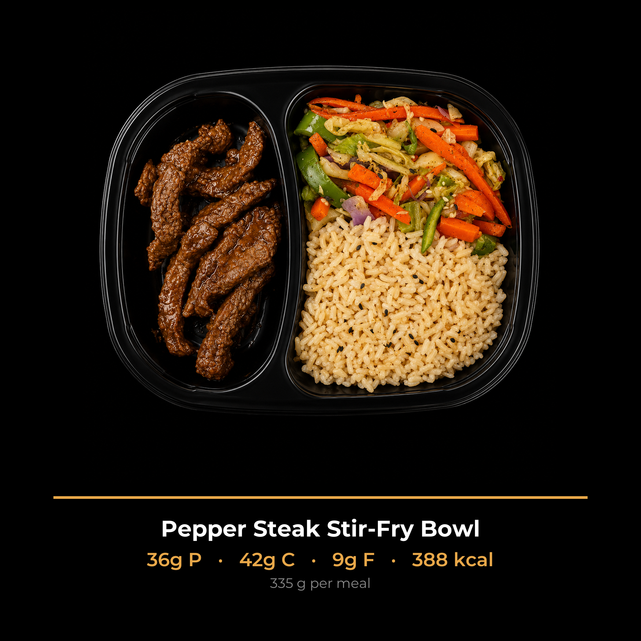 Pepper Steak Stir-Fry Bowl