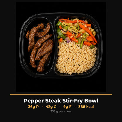Pepper Steak Stir-Fry Bowl