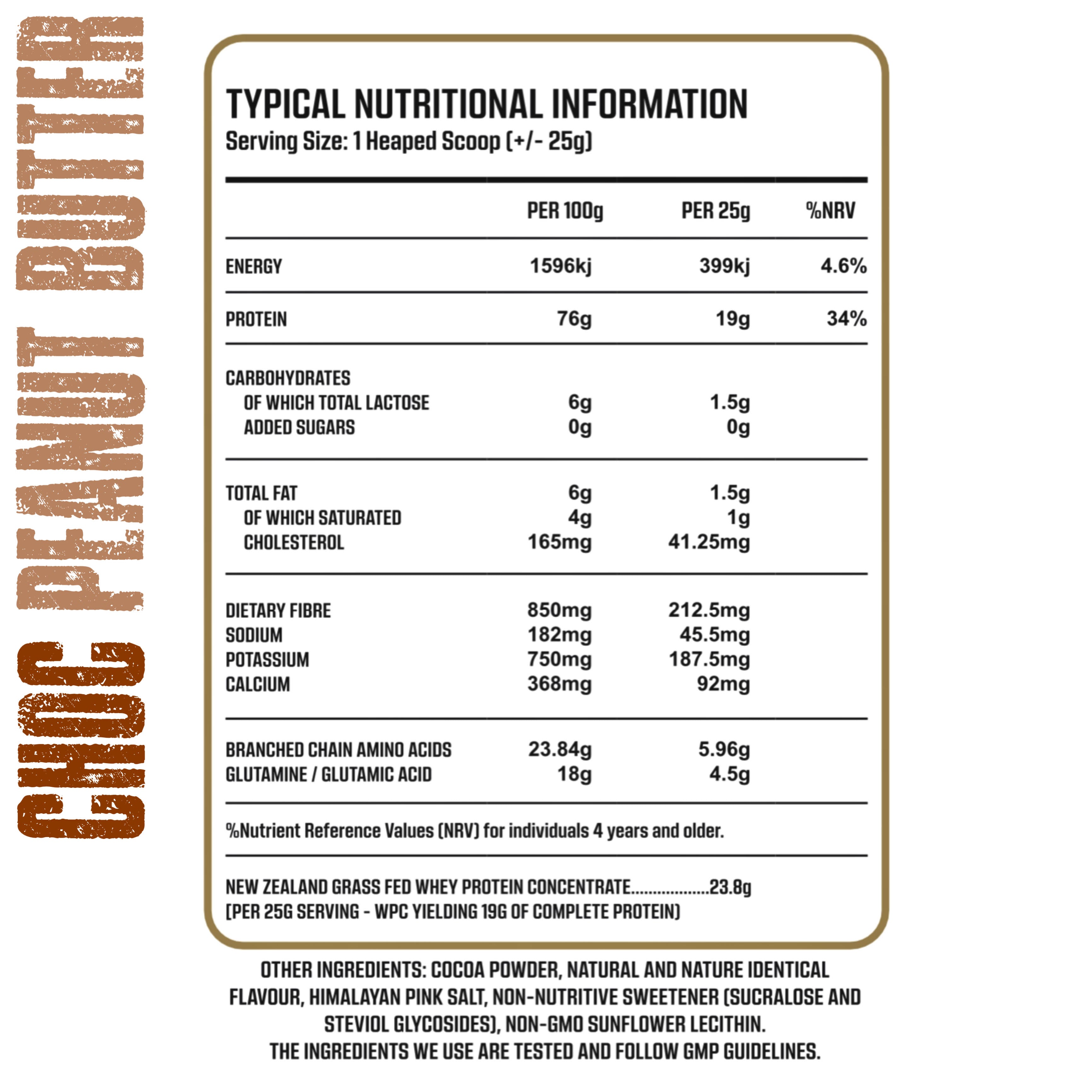 FitFoodz Family Titan True Whey 100% Grass-Fed - 30 Servings [L4]