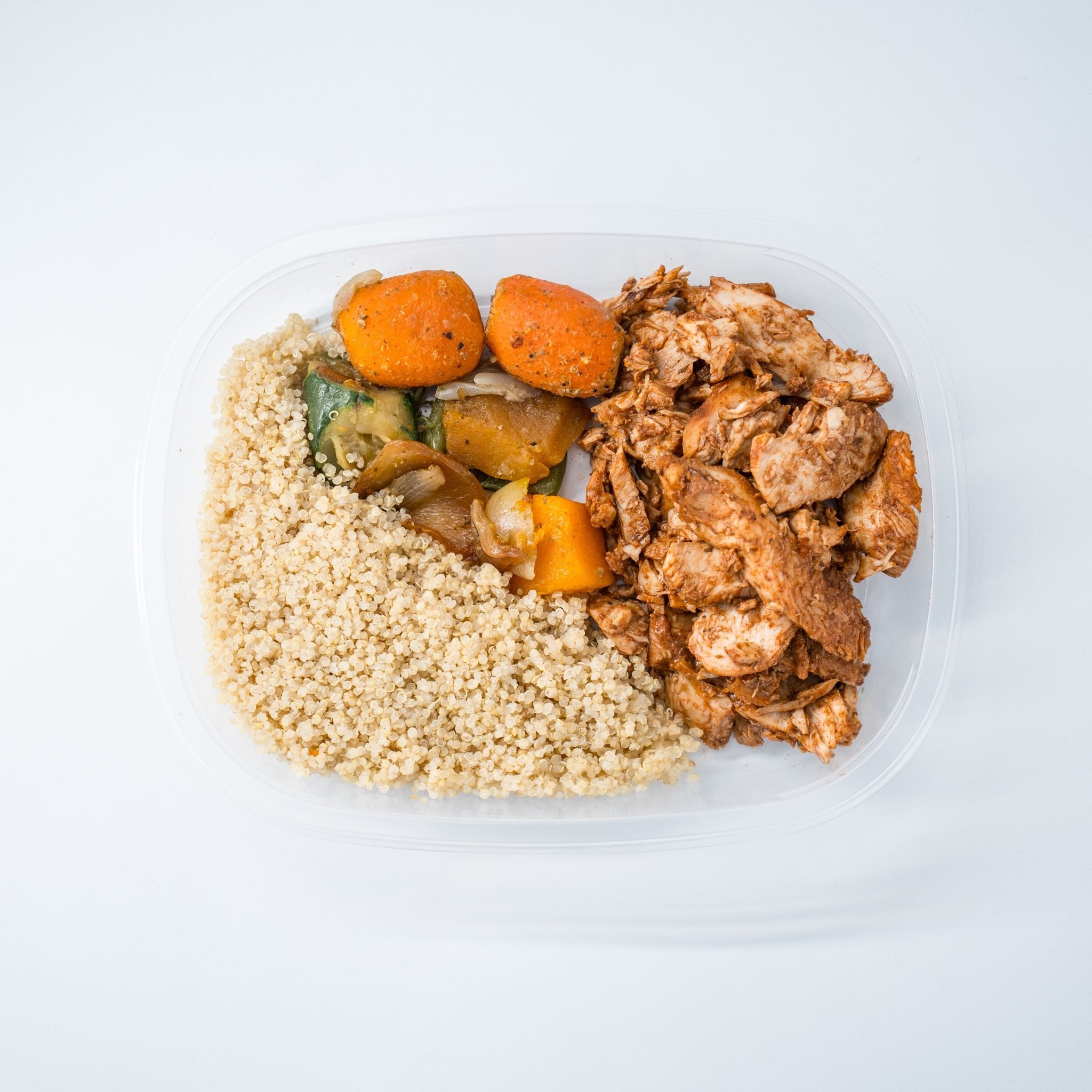 Men's Weight Loss - BBQ Sliced Chicken, Quinoa and Roasted Vegetables